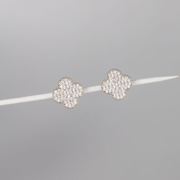 Серьги клипсы Арт. 3V-5416-W