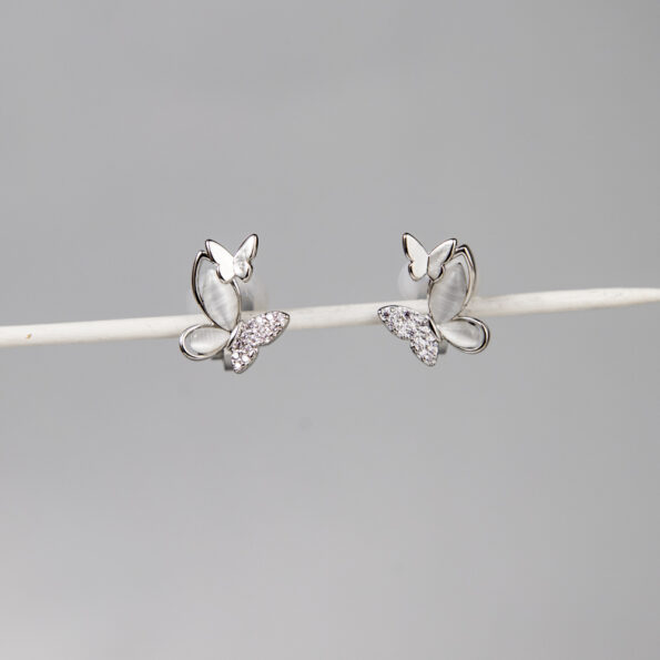 Серьги клипсы Арт. 3V-5421-W