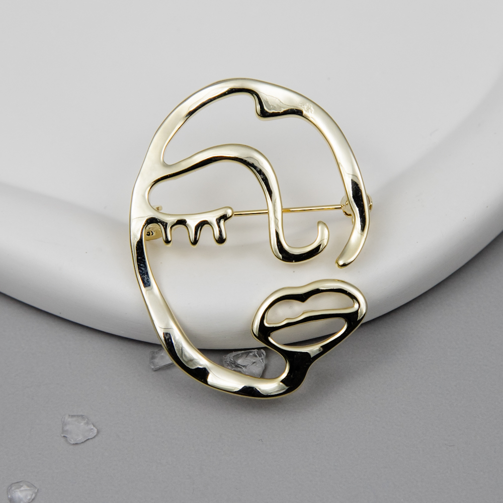 Брошь Арт. 3-7573-Y Брошь Арт. 3-7573-Y