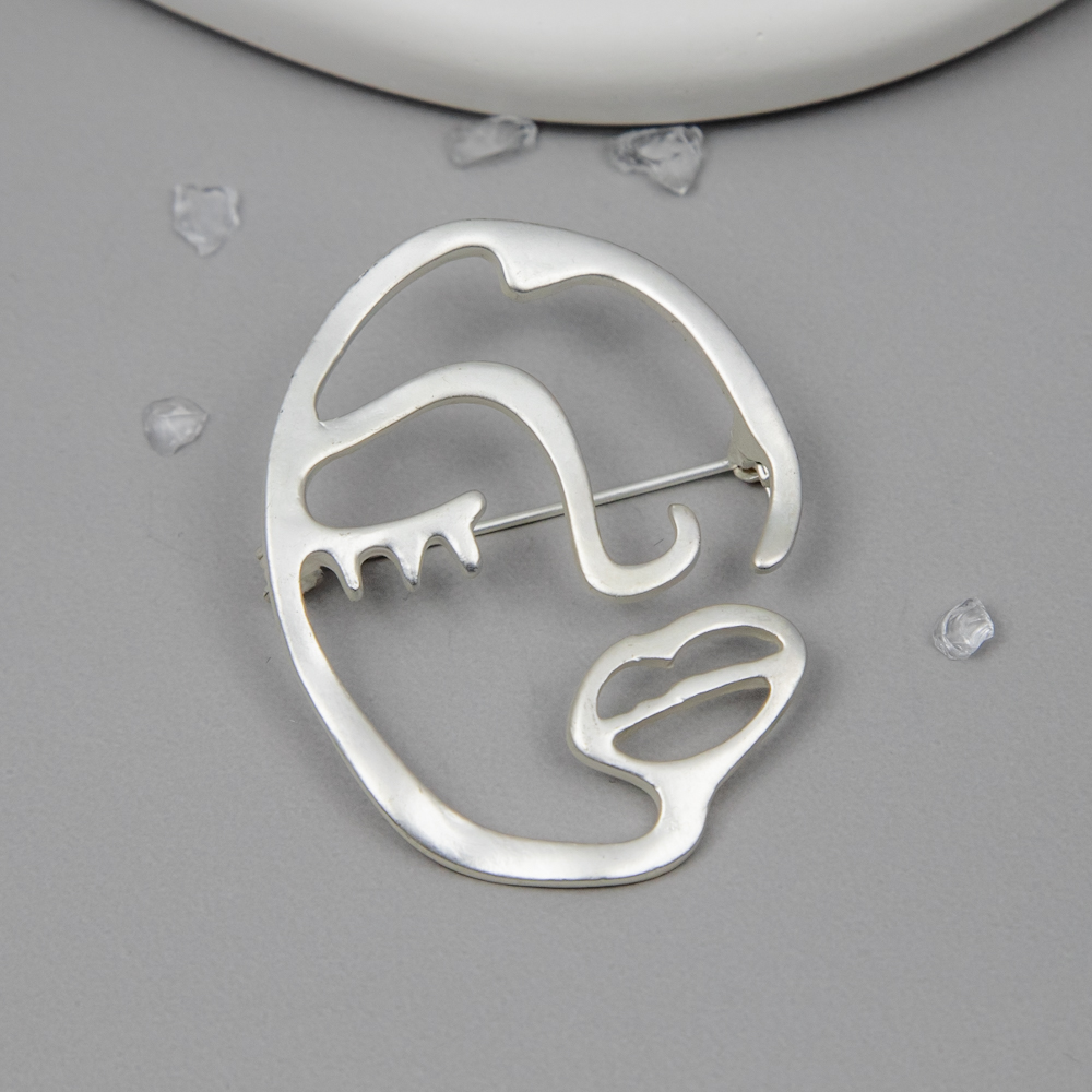 Брошь Арт. 3-7573-W Брошь Арт. 3-7573-W