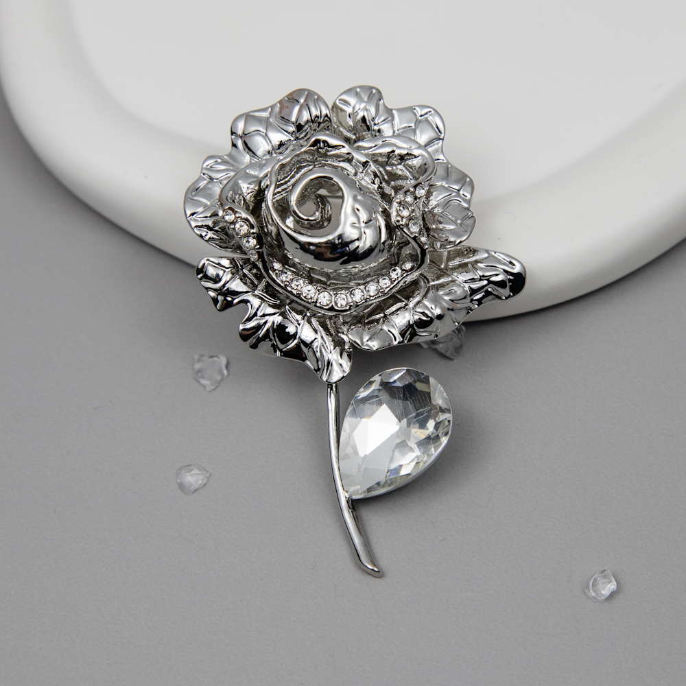 Брошь Арт. 3-7574-W Брошь Арт. 3-7574-W