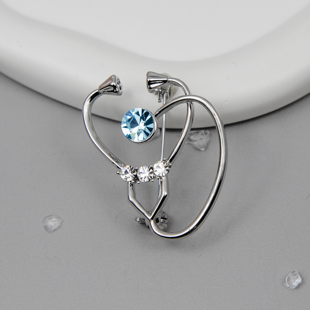 Брошь Арт. 3-7582-W Брошь Арт. 3-7582-W