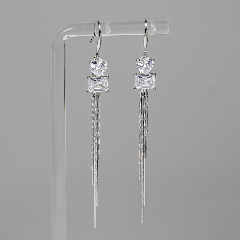 Серьги Арт. 3-7249-W Серьги Арт. 3-7249-W