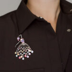 Брошь-подвеска Арт. 3-3612-W