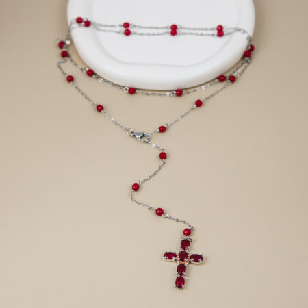 Колье Арт. 3-7715-W