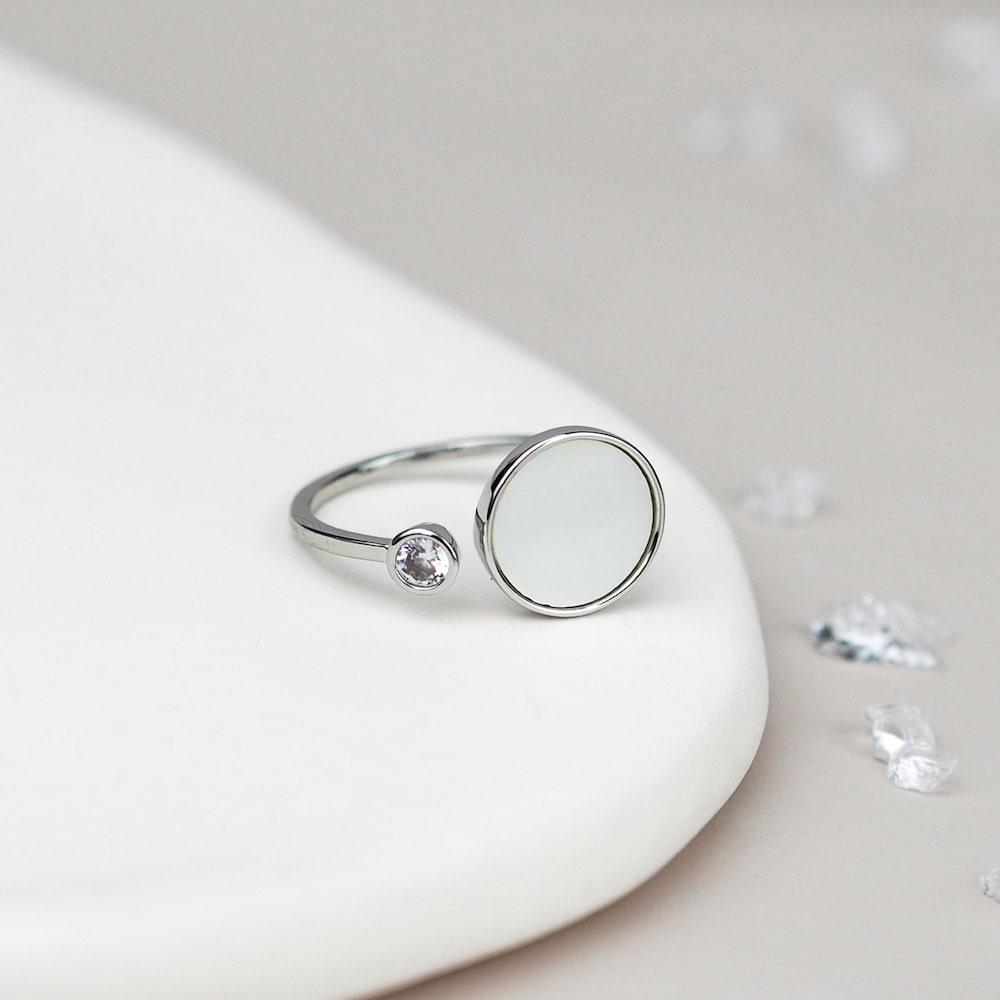 Кольцо Арт. 3-7358-W Кольцо Арт. 3-7358-W